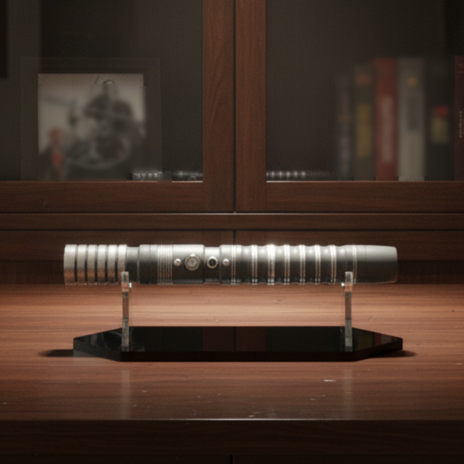 Acrylic Cosplay Prop - Acrylic Collectible Presentation Stand for Lightsaber