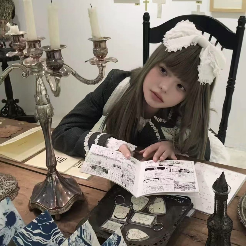 Y2K Lolita Lovely Lace Headban - Cosplay Prop Bow reseña y precio