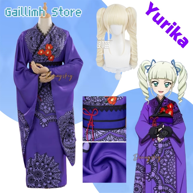 Aikatsu! Yurika Toudou Yukata  - Cosplay Prop Patterns reseña y precio