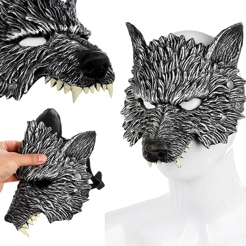 3D Realistic Werewolf Mask Sof - Cosplay Prop Foam reseña y precio