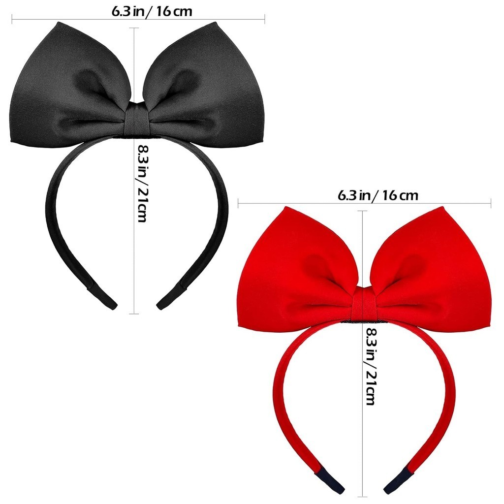 Cute Girls Red Big Bow Headban - Cosplay Prop Bow reseña y precio