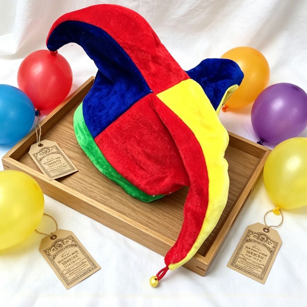 Cap Prop Multicolor Clown Hat  - Cosplay Prop Patterns reseña y precio