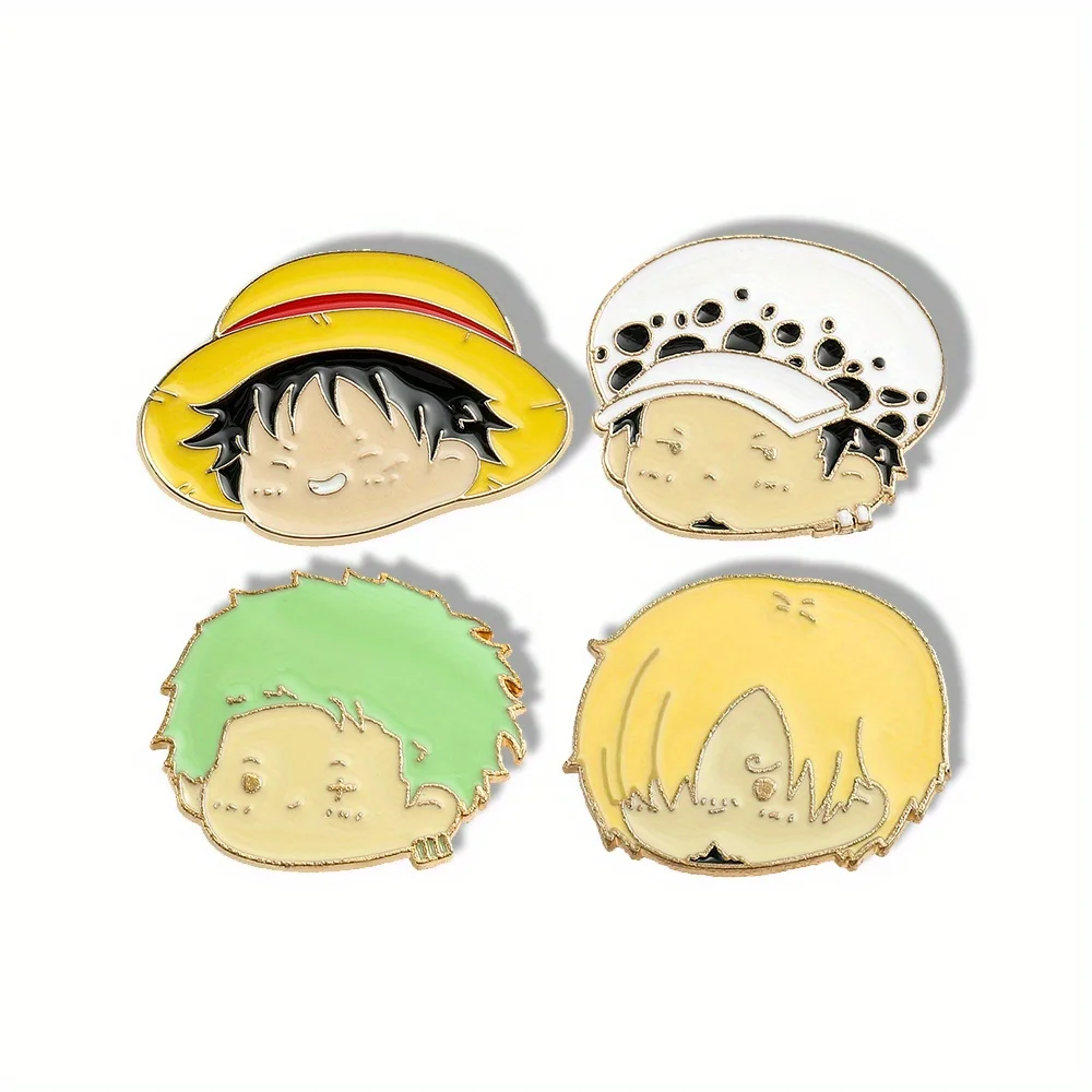 4 Pcs Anime Character Brooch S - Cosplay Prop Bag reseña y precio