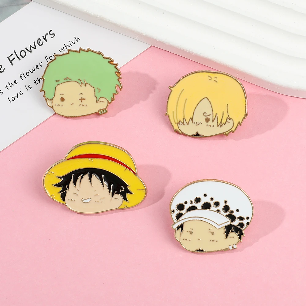 4 Pcs Anime Character Brooch S - Cosplay Prop Bag reseña y precio