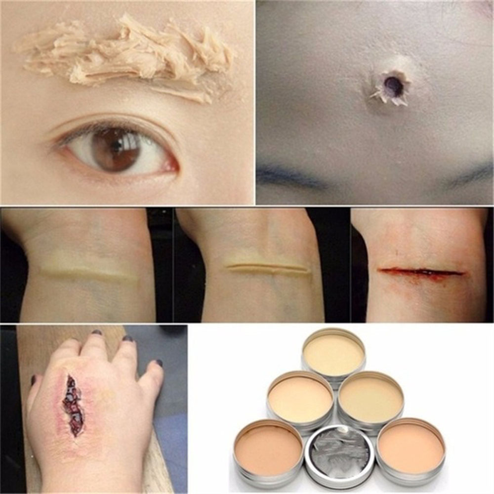30g Face Body Fake Scar Wax Ha - Cosplay Prop Paint reseña y precio