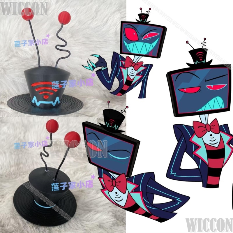 Vox Black Hat Anime Hassbin Co - Cosplay Prop 3D Print Settings reseña y precio