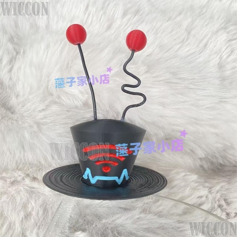Vox Black Hat Anime Hassbin Co - Cosplay Prop 3D Print Settings reseña y precio