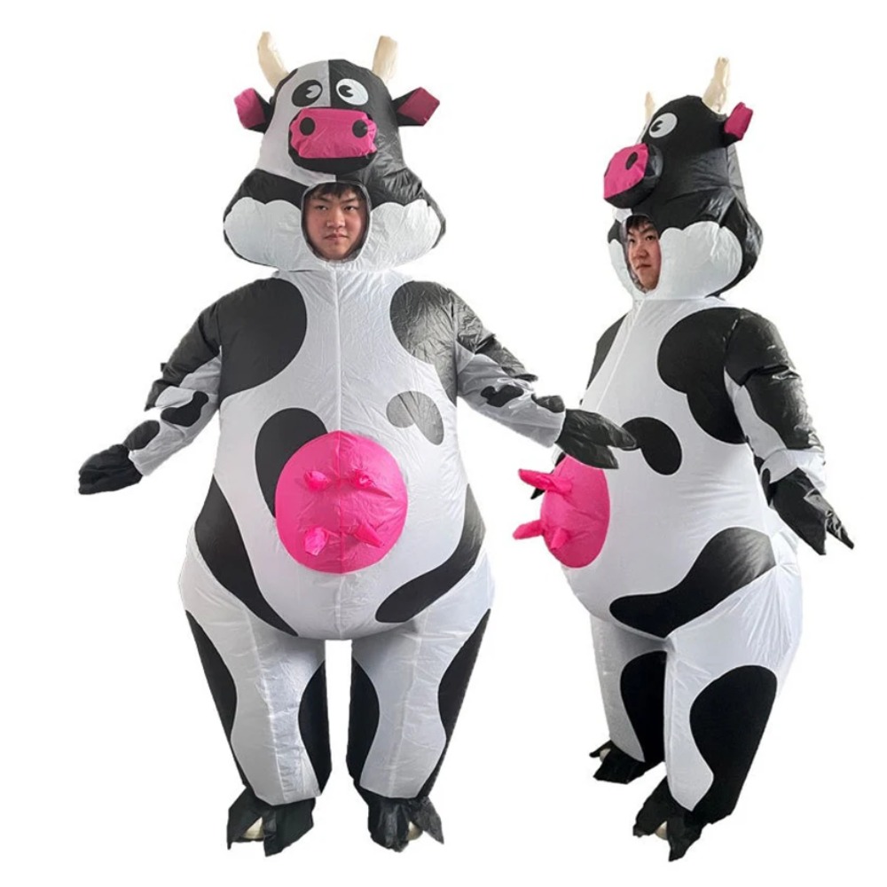 Cow Inflatable Suit Amusement  - Cosplay Prop Business reseña y precio