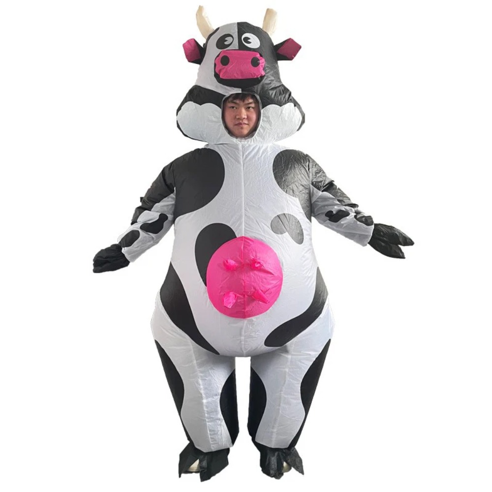 Cow Inflatable Suit Amusement  - Cosplay Prop Business reseña y precio