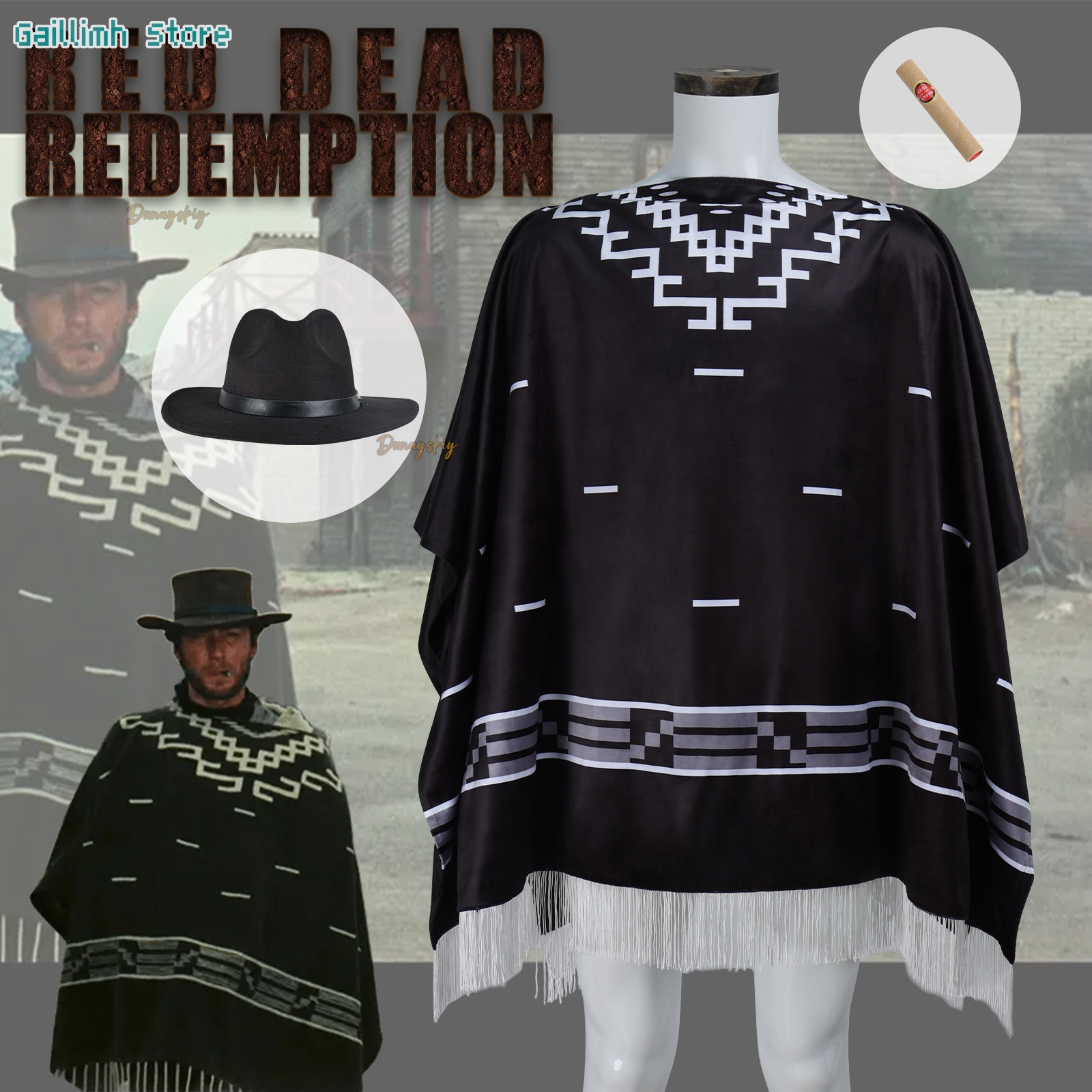 Movie Cosplay Clint Eastwood P - Cosplay Prop Patterns reseña y precio