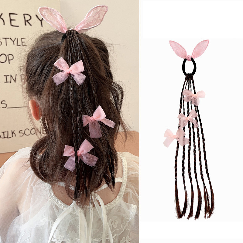 1PC Girls Bow Rabbit Ears Wigs - Cosplay Prop Bow reseña y precio