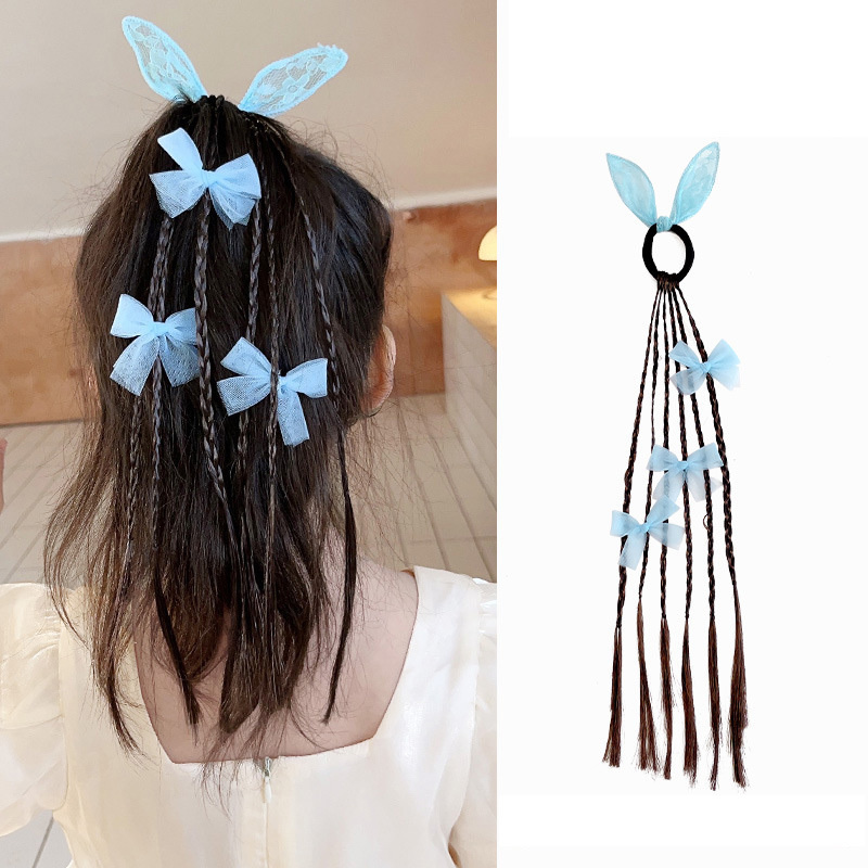 1PC Girls Bow Rabbit Ears Wigs - Cosplay Prop Bow reseña y precio