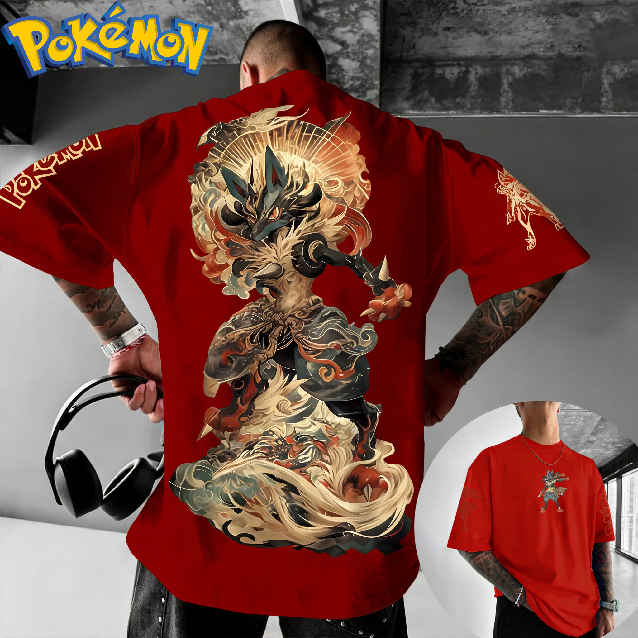 New Pokemon Cotton T Shirt wit - Cosplay Flame Prop reseña y precio