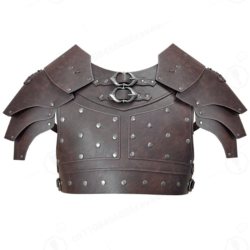 Medieval Studded Shoulder Ches - Prop For Cosplay reseña y precio