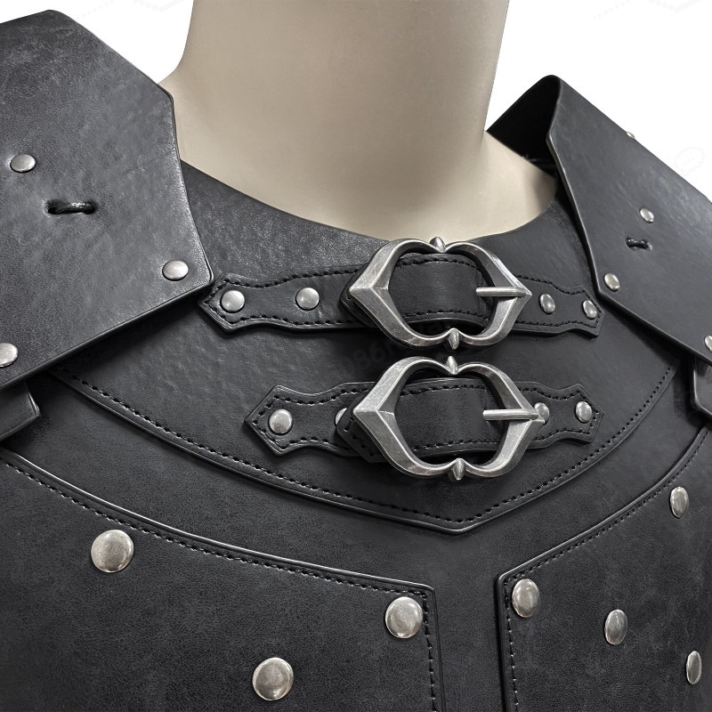 Medieval Studded Shoulder Ches - Prop For Cosplay reseña y precio
