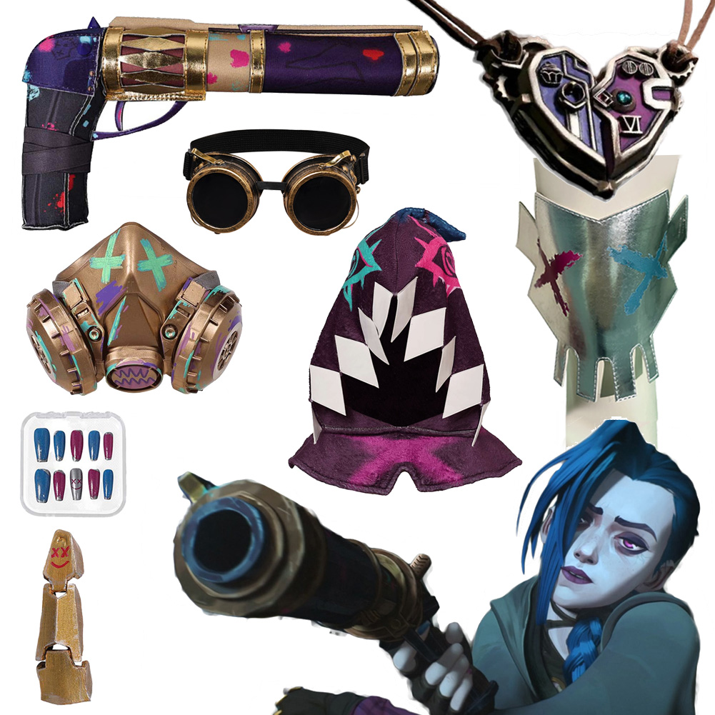 Fancy Arcane Jinx Weapons Pist - Cosplay Prop Pistol reseña y precio