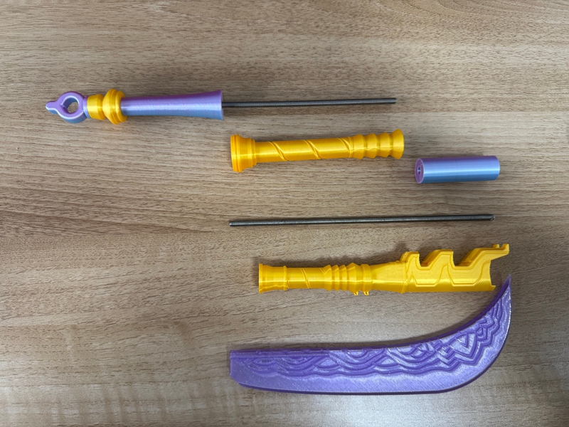 Ancient-style Colorful Cartoon - Cosplay Prop 3D Print Settings reseña y precio