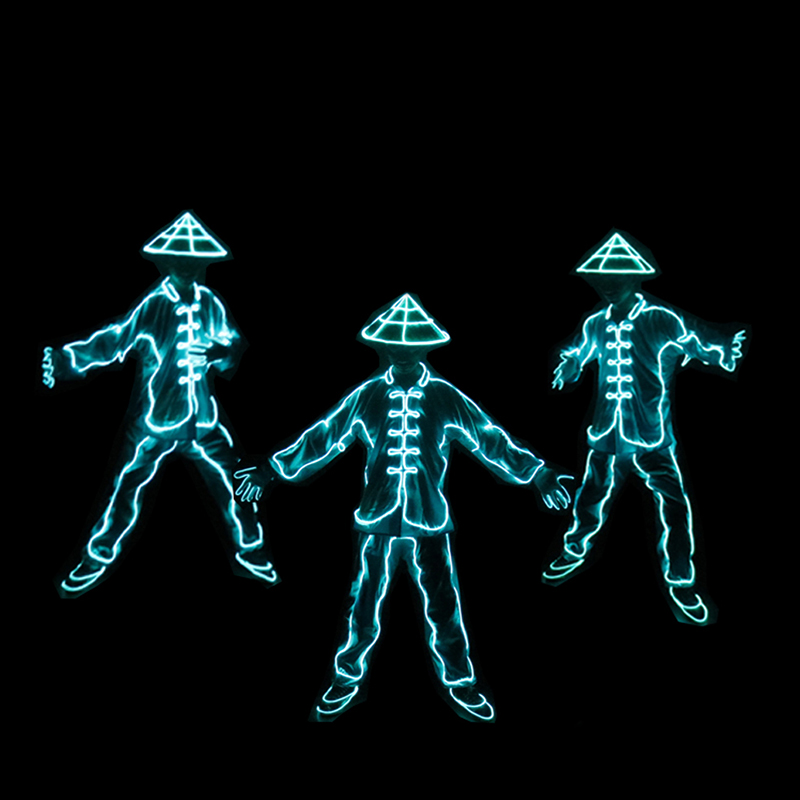 EL Wire LED Clothes Portable N - Cosplay Material For Prop reseña y precio