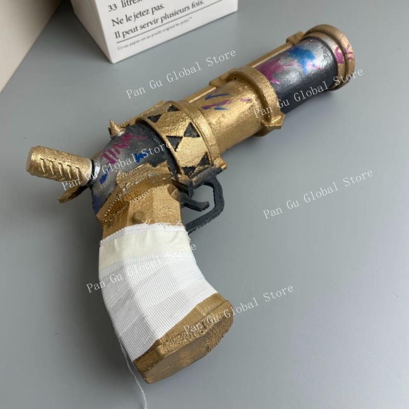 28cm/11.02in Jinx Pistol Custo - Cosplay Prop 3D Print reseña y precio