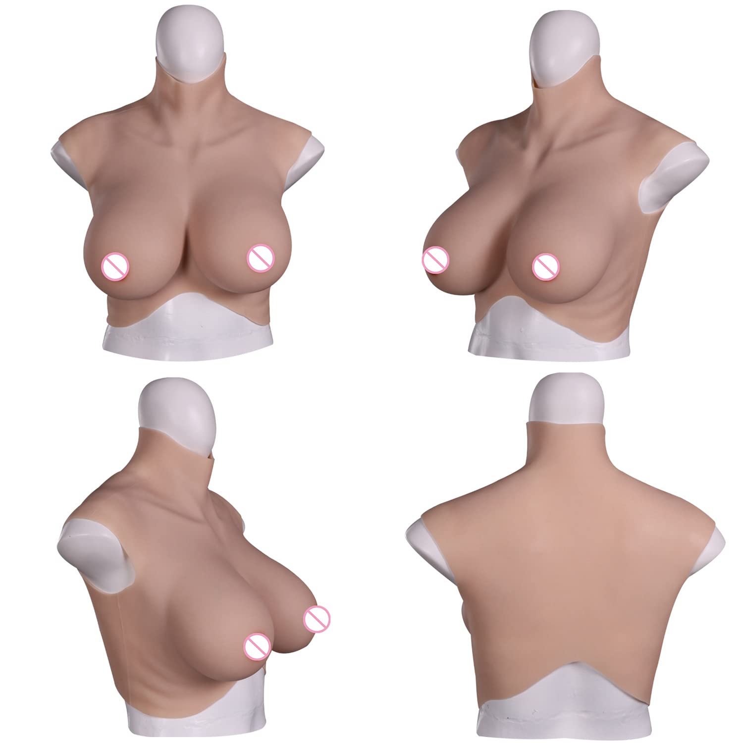 Fake Boobs For Men Silicone Fi - Cosplay Prop Filler reseña y precio
