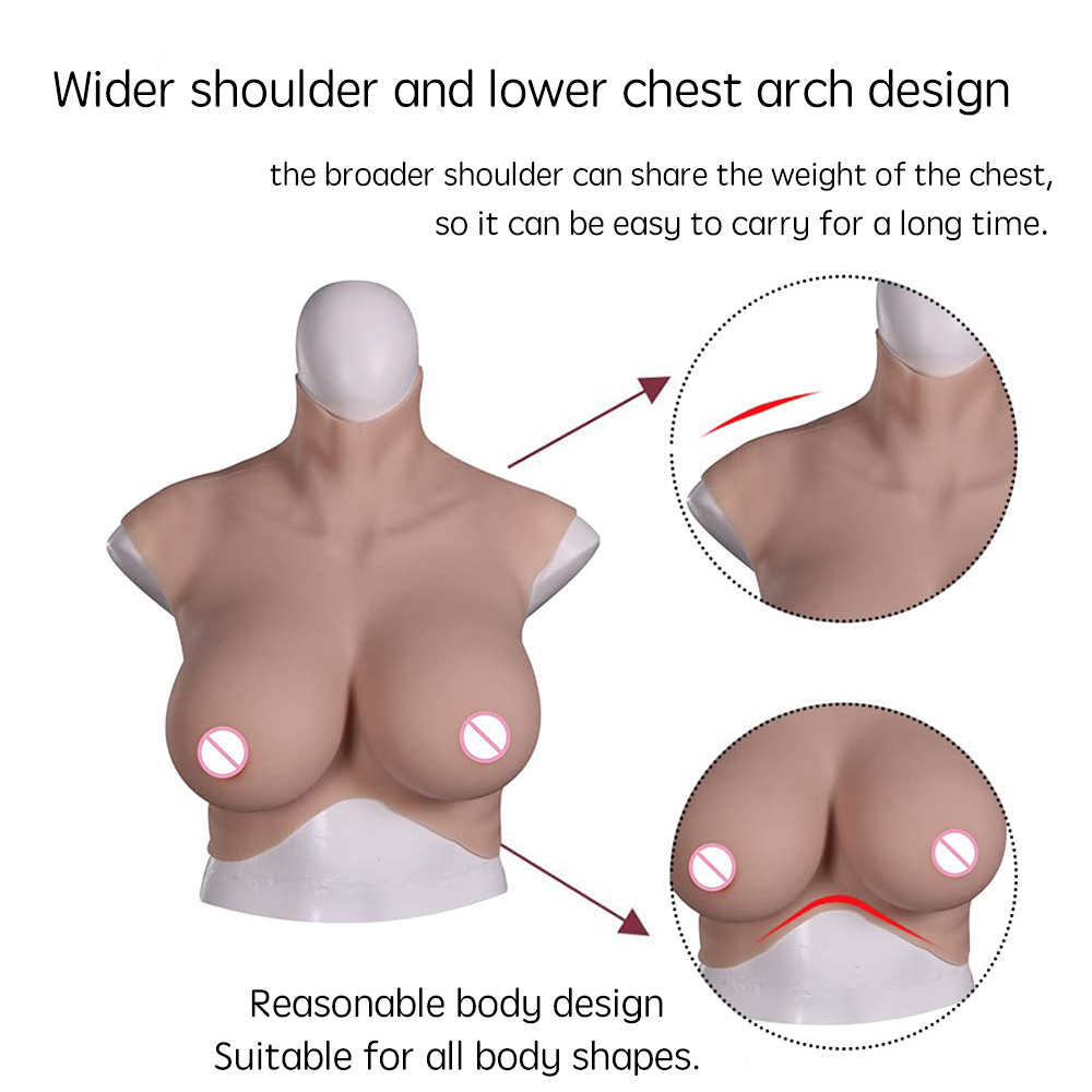Fake Boobs For Men Silicone Fi - Cosplay Prop Filler reseña y precio