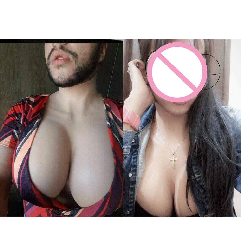 Fake Boobs For Men Silicone Fi - Cosplay Prop Filler reseña y precio
