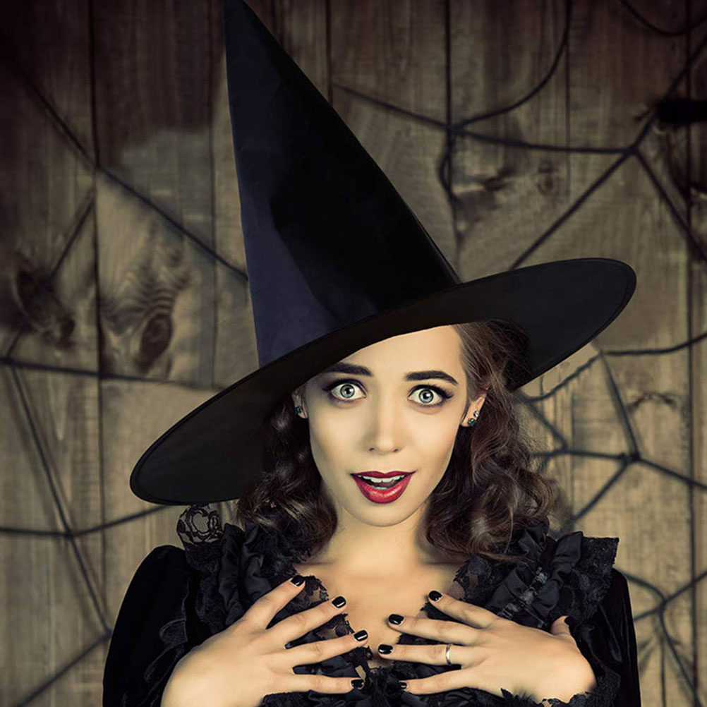 8Pcs Halloween Witch Hat Comfo - Cosplay Material For Prop reseña y precio