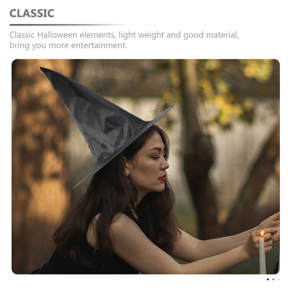 8Pcs Halloween Witch Hat Comfo - Cosplay Material For Prop reseña y precio