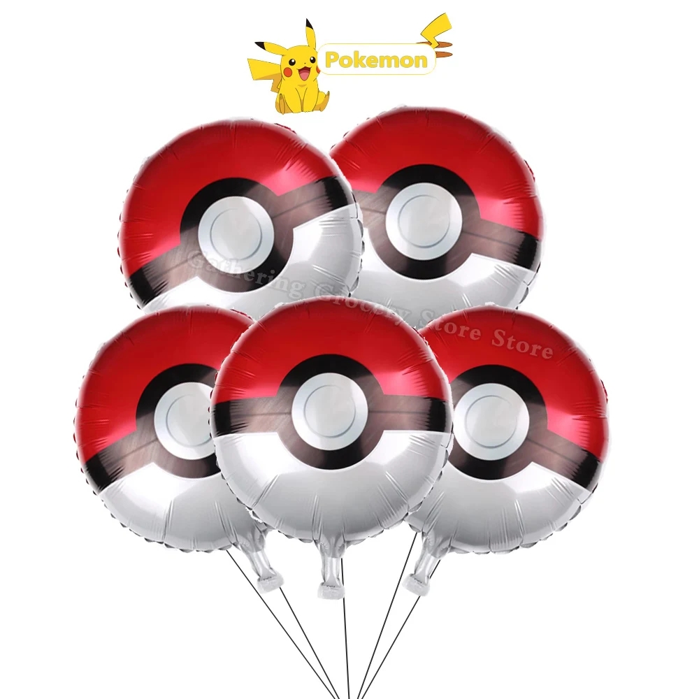 5pcs Pokemoned Cute Aluminum F - Pokeball Cosplay Prop reseña y precio
