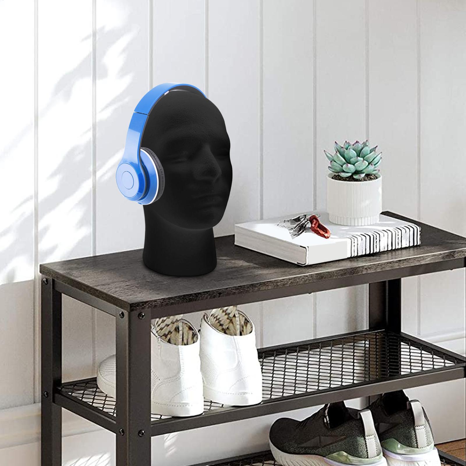Mannequin Head Foam Black Velv - Cosplay Prop Foam reseña y precio