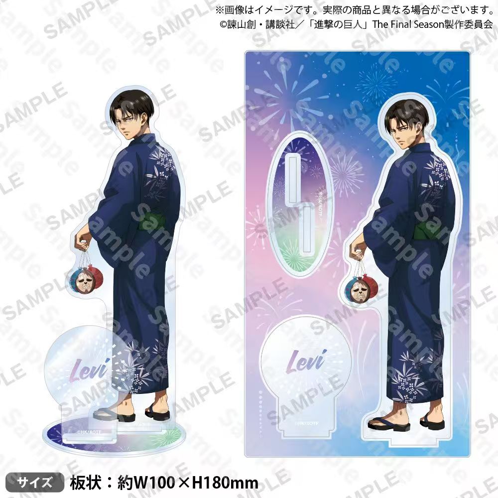 Attacking Giants Levi Figurine - Acrylic Cosplay Prop reseña y precio