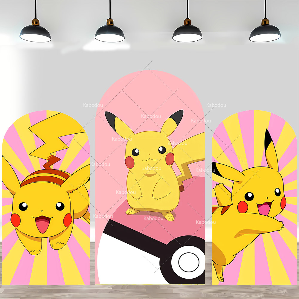 Pokemon Pikachu Backdrop Arch  - Pokeball Cosplay Prop reseña y precio