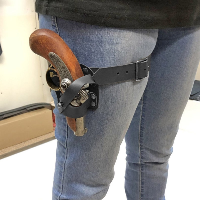 Mini Pistol Derringer Leg Gart - Cosplay Prop Pistol reseña y precio