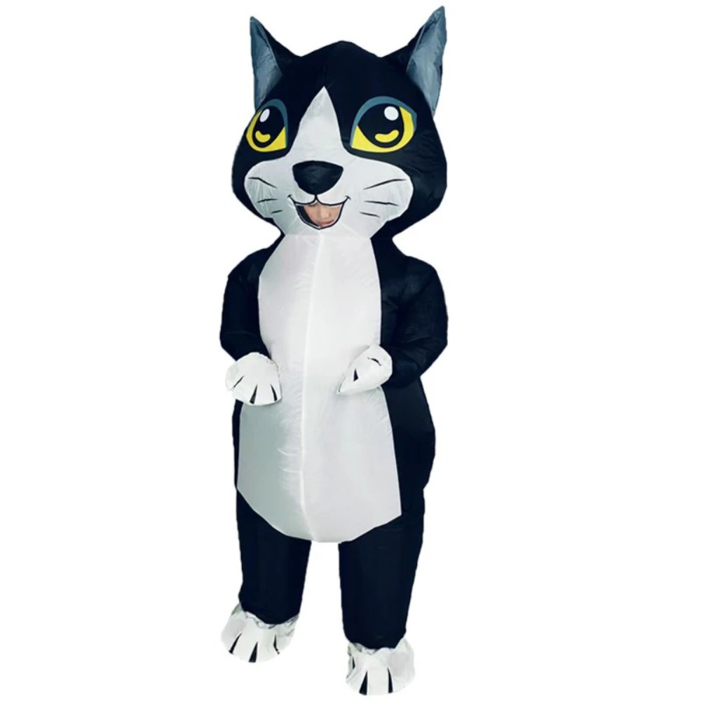 Orange Black Cat Inflatable Su - Cosplay Prop Business reseña y precio