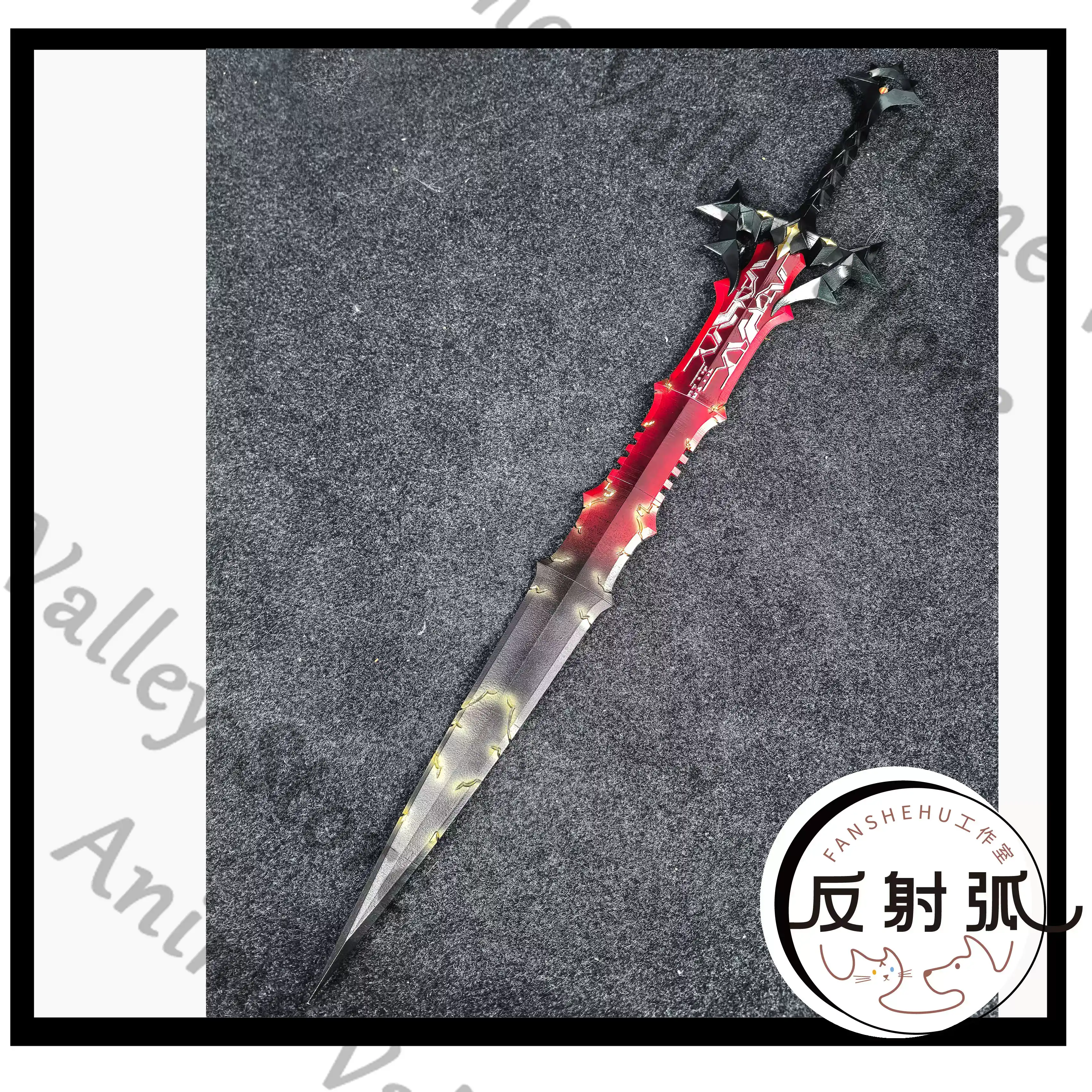 Anime Arknights Laevatain Cosp - Cosplay Flame Prop reseña y precio