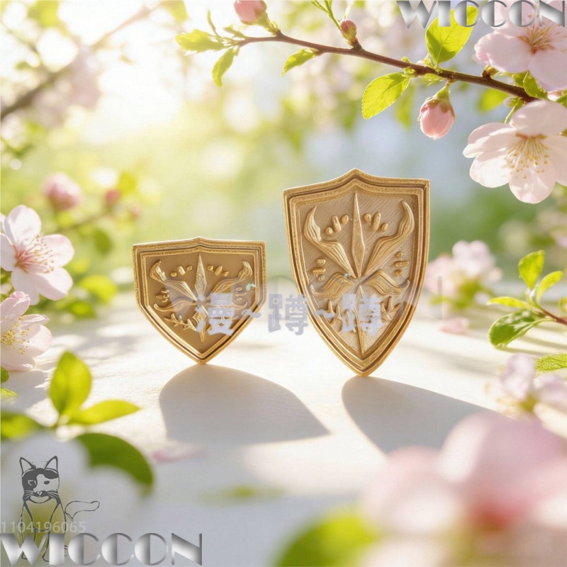 Golden school emblem tsukinomo - Cosplay Prop 3D Print Settings reseña y precio