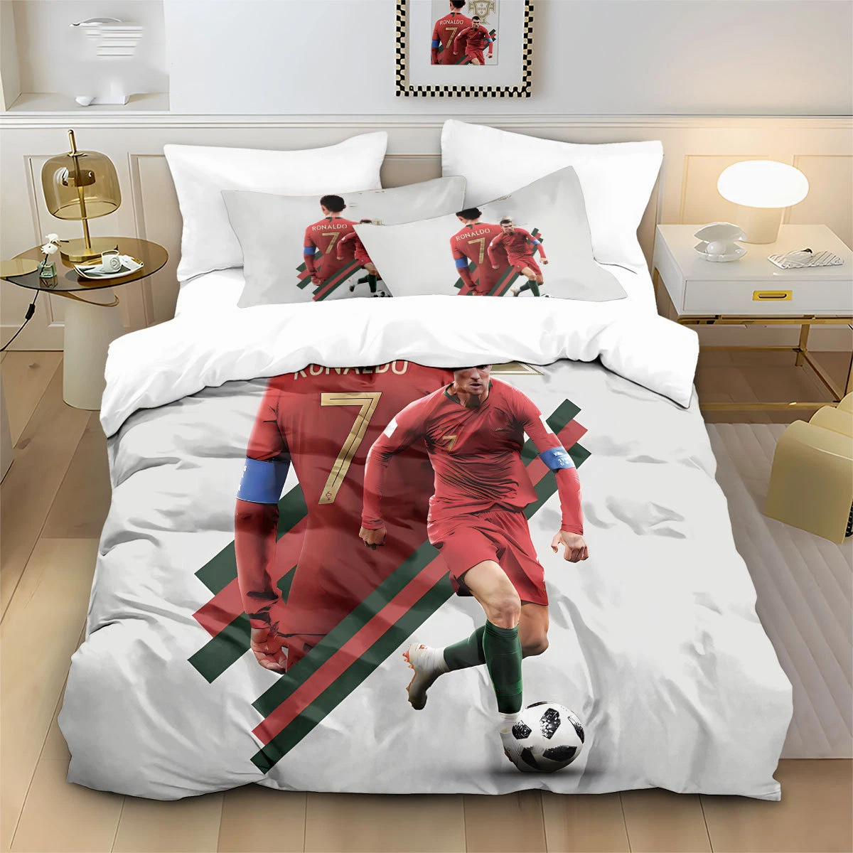 Football star Bedding Set Foot - Cosplay Prop 3D Print Settings reseña y precio