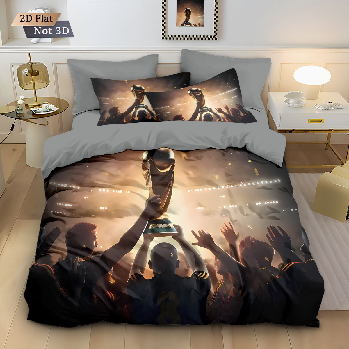 Football star Bedding Set Foot - Cosplay Prop 3D Print Settings reseña y precio