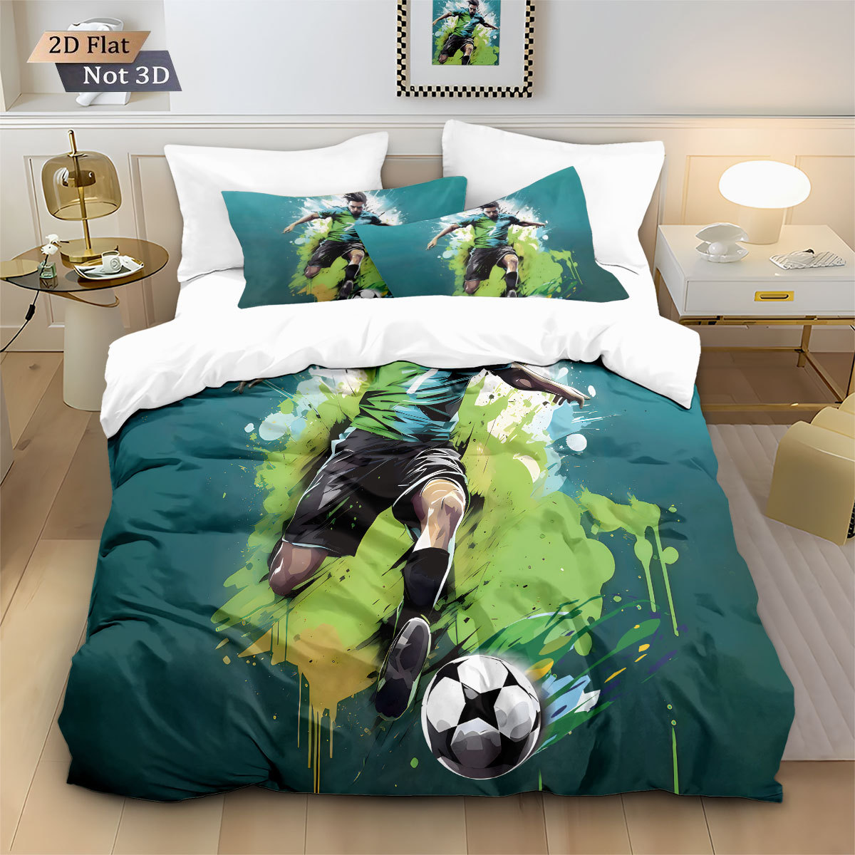 Football star Bedding Set Foot - Cosplay Prop 3D Print Settings reseña y precio