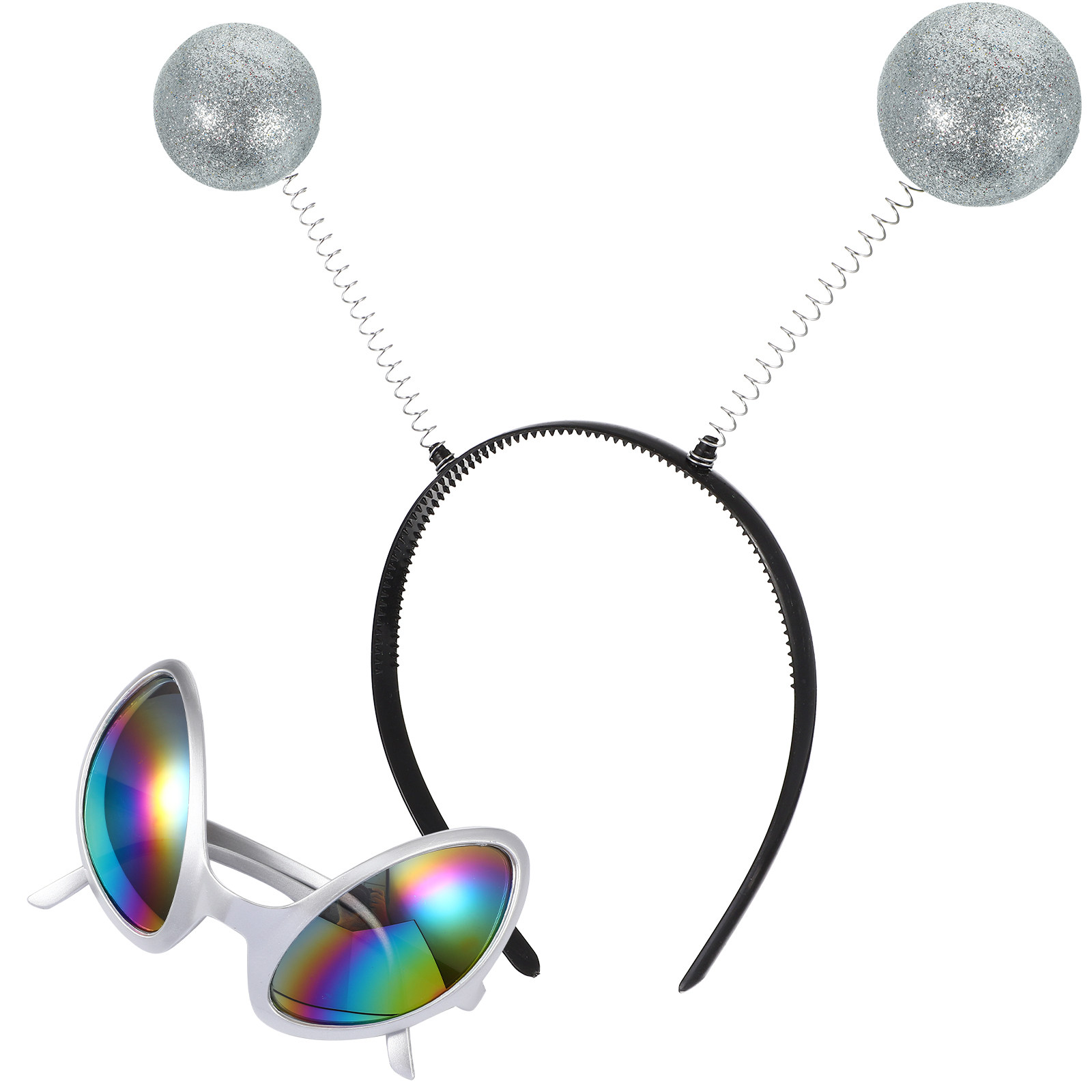 2Pcs Saucer Man Glasses and Ha - Cosplay Material For Prop reseña y precio