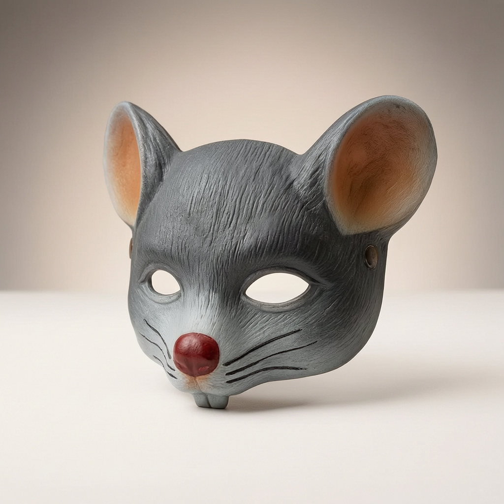 Mouse Half Face Mask 3D Stereo - Cosplay Prop Foam reseña y precio