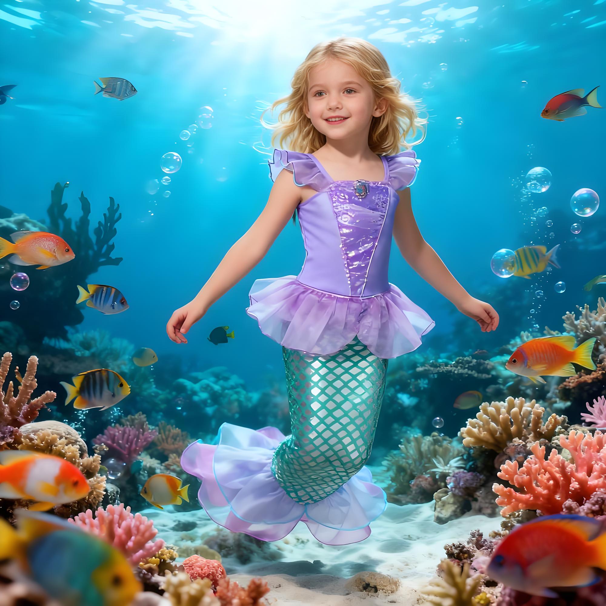 Summer Mermaid Birthday Party  - Briar Cosplay Prop reseña y precio