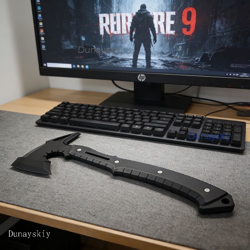 Re9 REQ Leon Cosplay Evil Requ - Cosplay Prop 3D Print reseña y precio