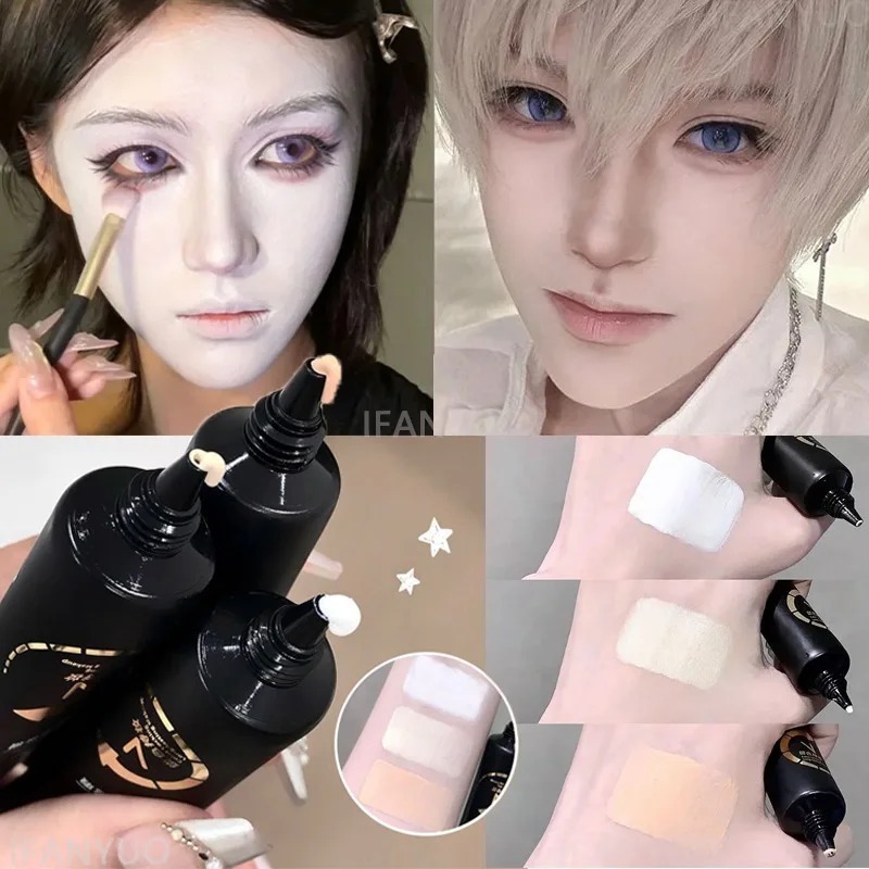 White Liquid Foundation for Ha - Cosplay Prop Primer reseña y precio