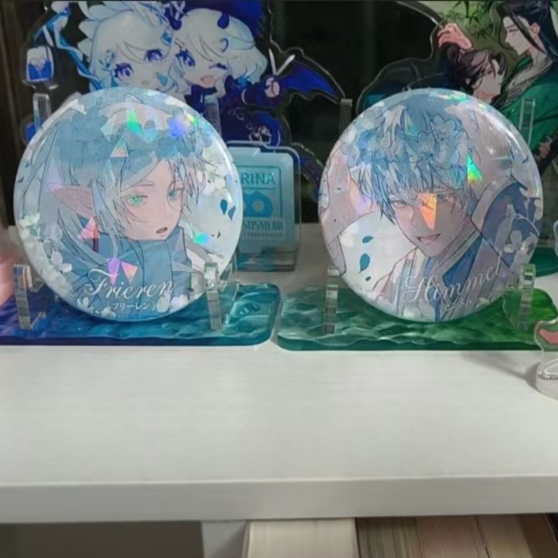 Anime Frieren Himmel Badge Car - Frieren Cosplay Prop reseña y precio