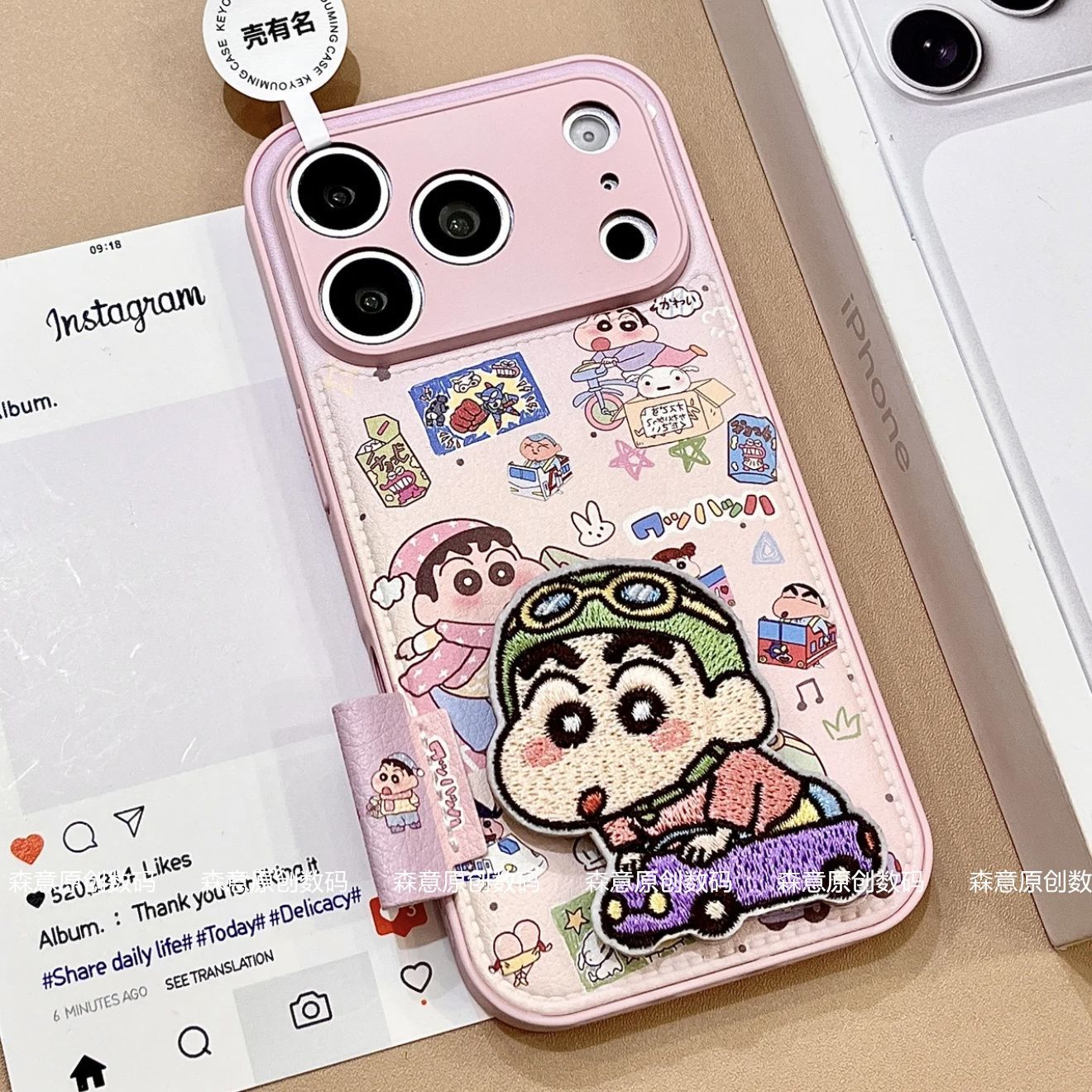 Crayon Shin chan phone case su - Cosplay Prop Patterns reseña y precio