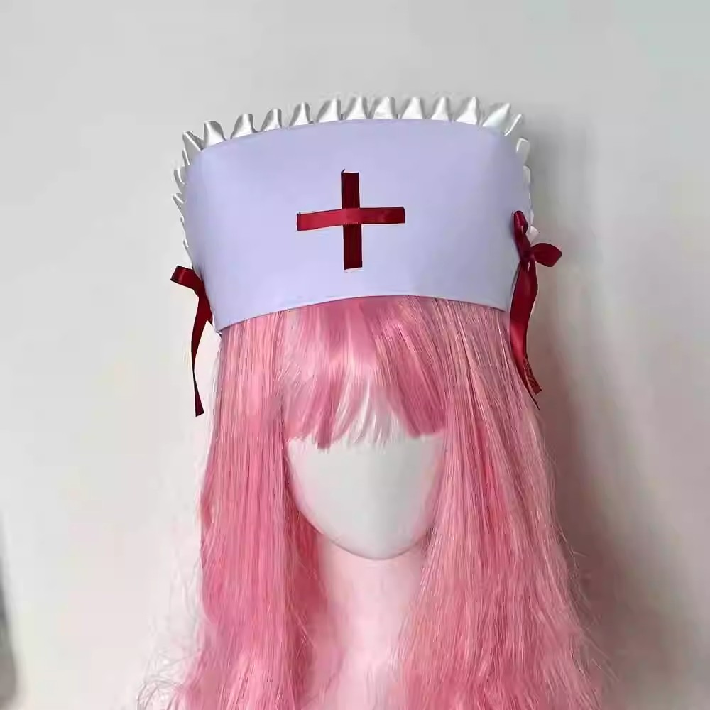 Cosplay nurse cap hat Accessor - Cosplay Prop Bow reseña y precio