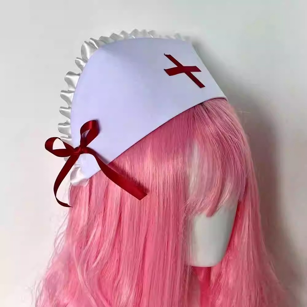 Cosplay nurse cap hat Accessor - Cosplay Prop Bow reseña y precio
