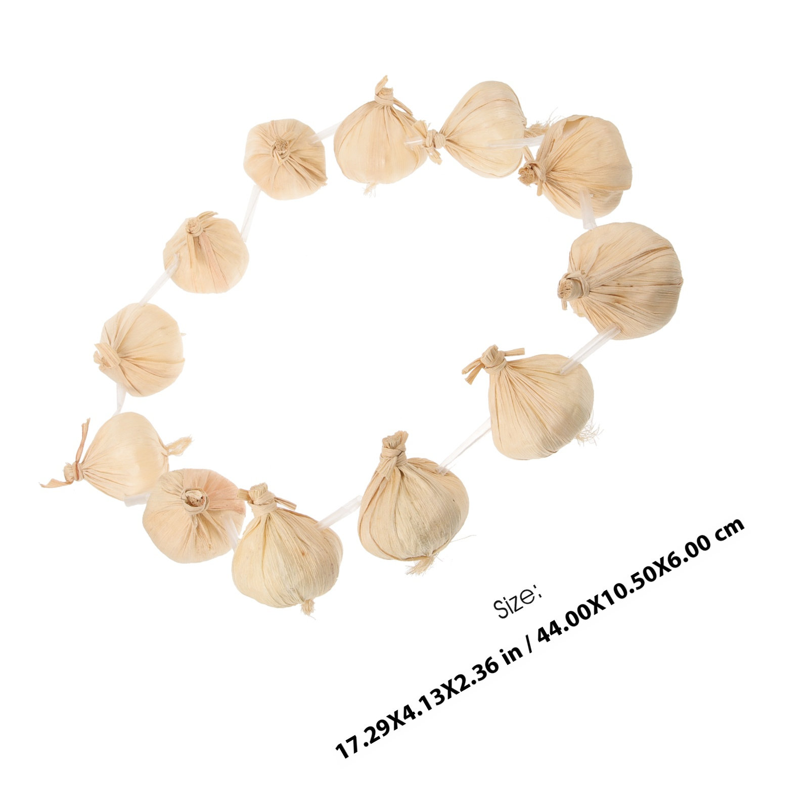 Artificial Garlic String Wreat - Cosplay Prop Foam reseña y precio