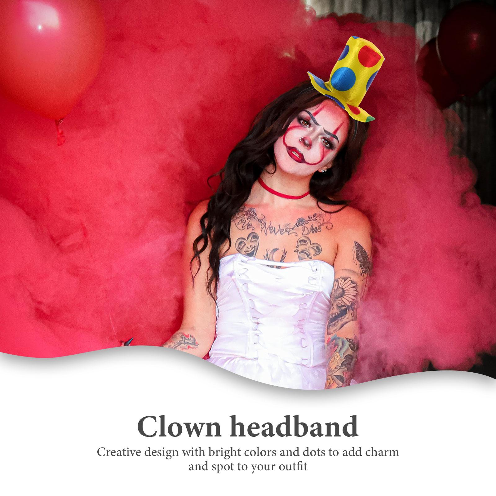Clown Headband Hat Props Adjus - Briar Cosplay Prop reseña y precio